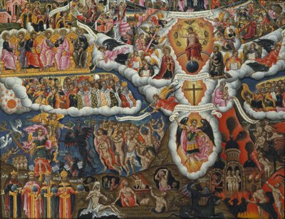 De Hymne aan de Maagd, In U Verheugt... (detail) door Theodoros Pulakis